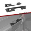 Carbon Fiber Rear Door Window Switch Panel Cover Trim for Ford F-150 2021 2022