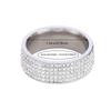 Damen Herren Mode Luxus Zirkon Diamant Ring Zierlich Paar Eheringe Elegantes Schmuckstück Geschenk