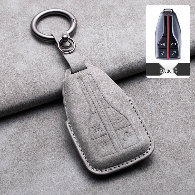 Compatible Key Shell for Hongqi H5, E-HS9, HS5, H9, EQM5, HS7 Car Interior Accessories