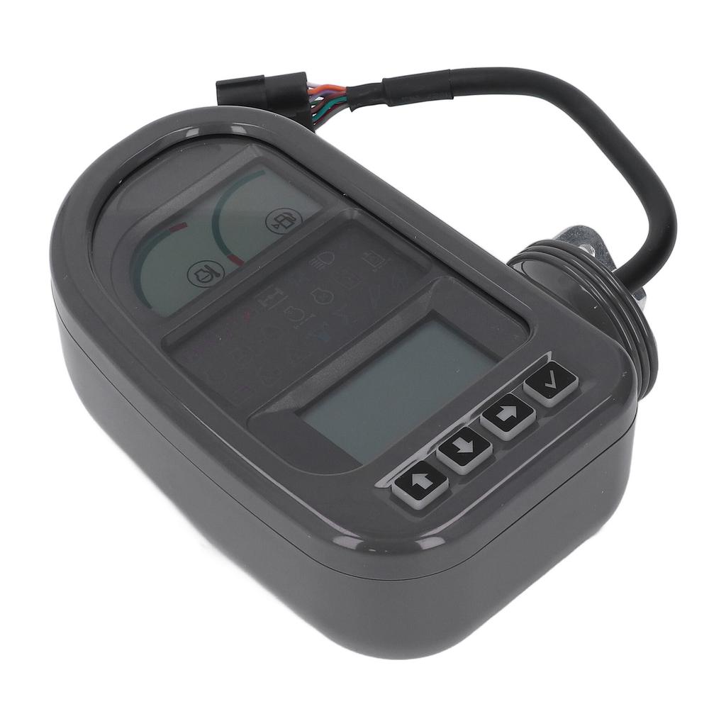 Excavator Gauge Panel LCD Screen Flexible Keys 14390065P03 Excavator Monitor for EC140B EC140BLC EC160 EC210BLC EC330B