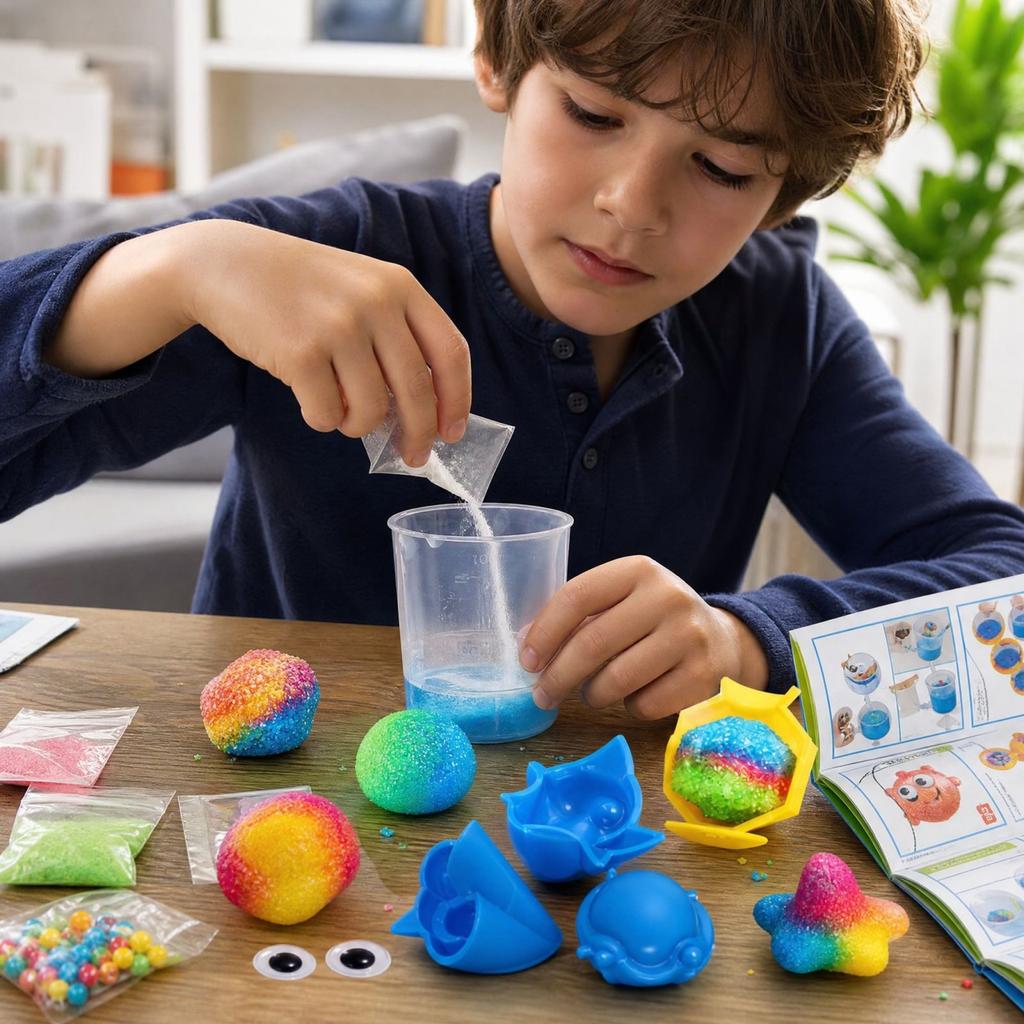 DIY Bouncy Ball Science Experiment Educational STEM Toy for Elementary Students 5ml