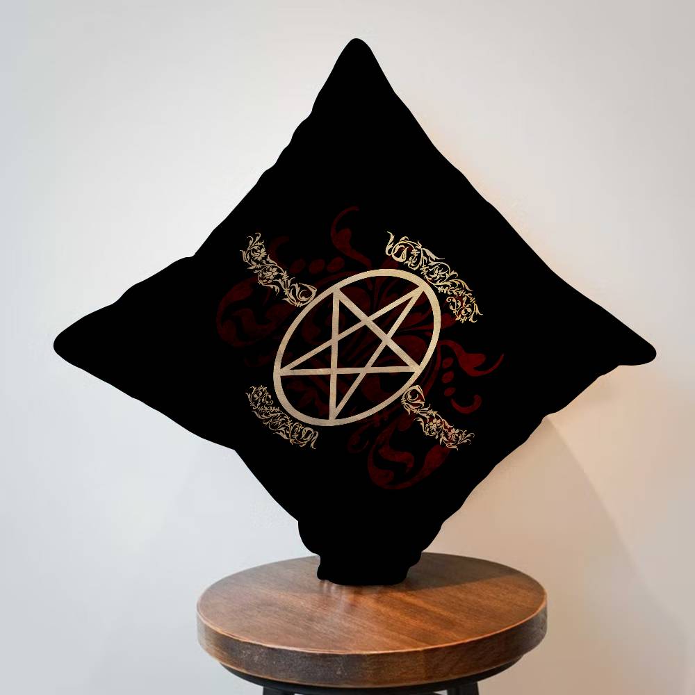 Witch Sun Moon Pentagram Pillowcases Home Bedding Decorative Pillow Cover Wedding Super Soft Pillow Case