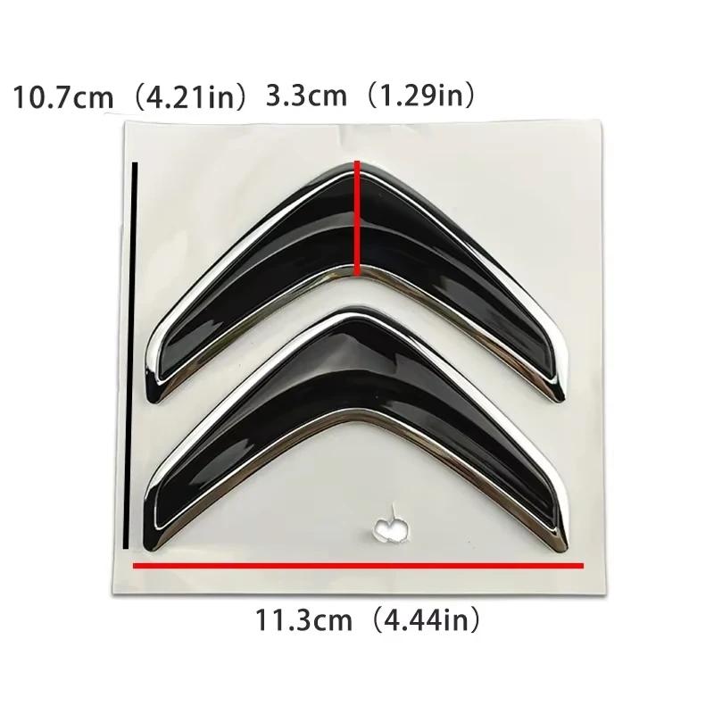 Achterklep Logo Letter Auto Sticker voor Citroen Xsara C3 Picasso Elysee Berlingo XR C4 Sega Aircross C5 Logo Embleem Accessoires
