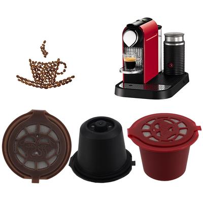 Kaffegods Kaffefilter För Nespresso 4ST Med Sked Borste Kaffekapslar Kopp Återanvändbar