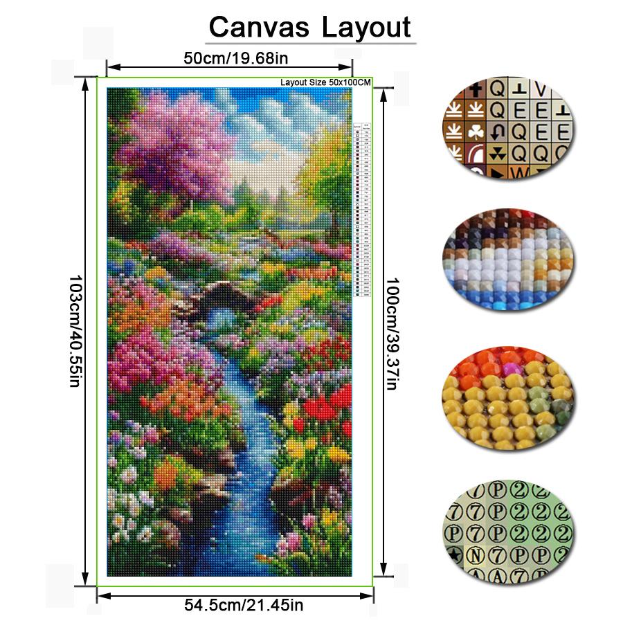 Diamond Painting New Collection Natural Scenery Waterfalls Rivers Diy Full Rhinestone Embroidery Landscape Mosaic Cross Stitch Kits Wall Decor