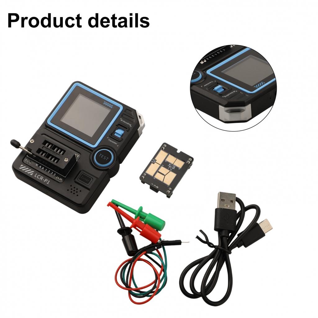 Easy to Read Display and Lightweight Design of LCRP1 Transistor Tester
