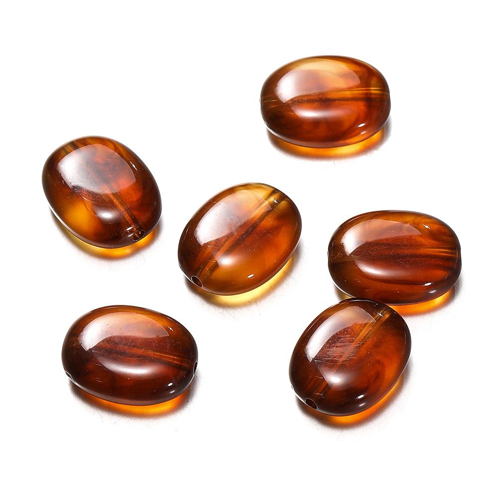 Acrylic Irregular Polygon Beads for DIY Phone Chains and Handmade Accessories