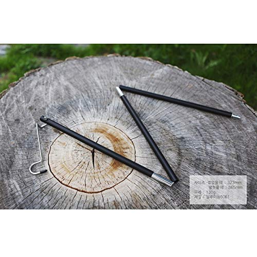 MINIMAL WORKS Mokka-Rollen-Tischlaternenständer Schwarz MGFU-MR010-TA0BK