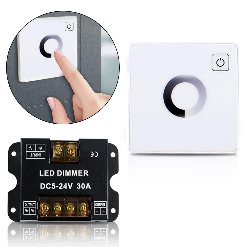 DC 5V-24V Controller LED Controller For Event Lighting Wide Compatibility For LED Lights Capacitive Touch Screen