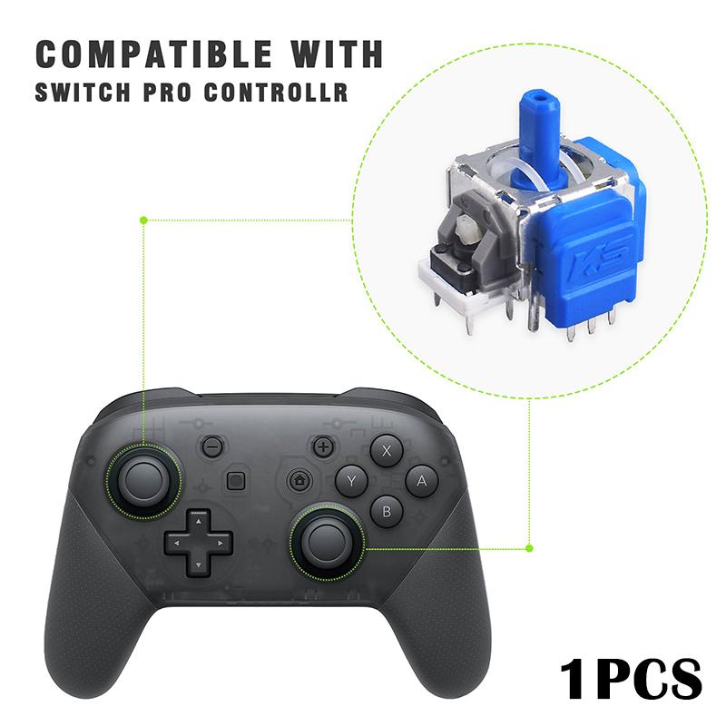 Replacement 3D Analog Hall Effect Joystick For Game Controller Thumbstick Repair Parts For PS5/PS4/Switch Pro