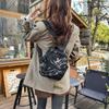Schoolbag Japanese washed denim backpack Female Mori retro versatile college student schoolbag literary style versatile casual backpack
