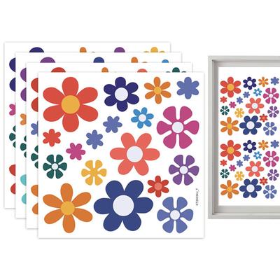 Flower Stickers for Cars,Flower Car Stickers -Ins Style Daisy Car Stickers Pink Girls Bedroom