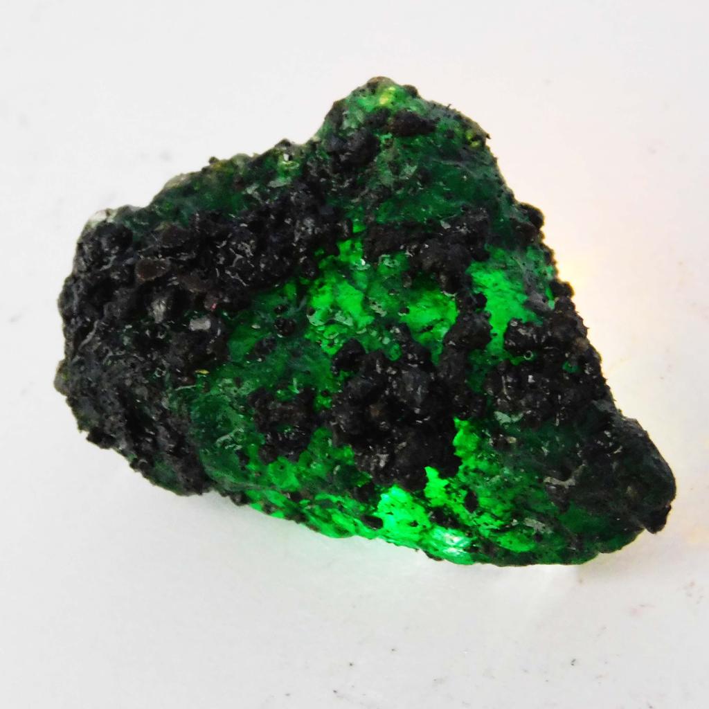 78 Ct Earth Mined CERTIFIED Natural Green Emerald Huge Rough Loose Gemstone A-5542