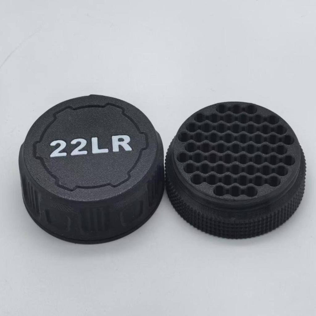 1 Pcs Mini .22Lr Storage Box Pocket Size Fits 50 Pieces Durable Case For Small Diameter Storage Boxes