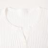 Northern Deer Summer V-Neck Lyocell Knit Short-Sleeve Top for Women