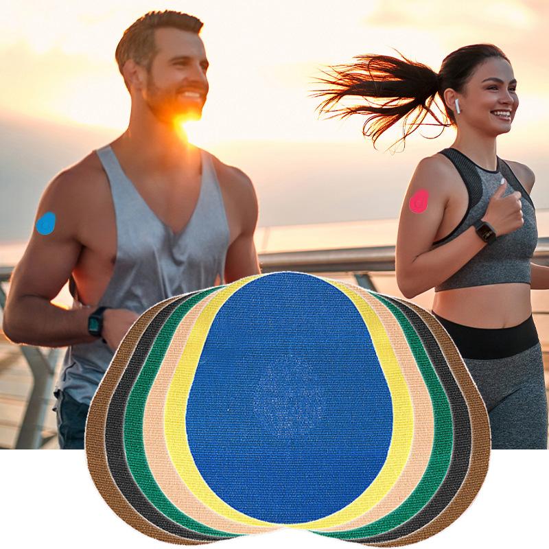 5/10Pcs Adhesive Blood Glucose Sensor Patches Monitor Protection Breathable Tape Freestyle Anti Slip Long Lasting For Outdoor