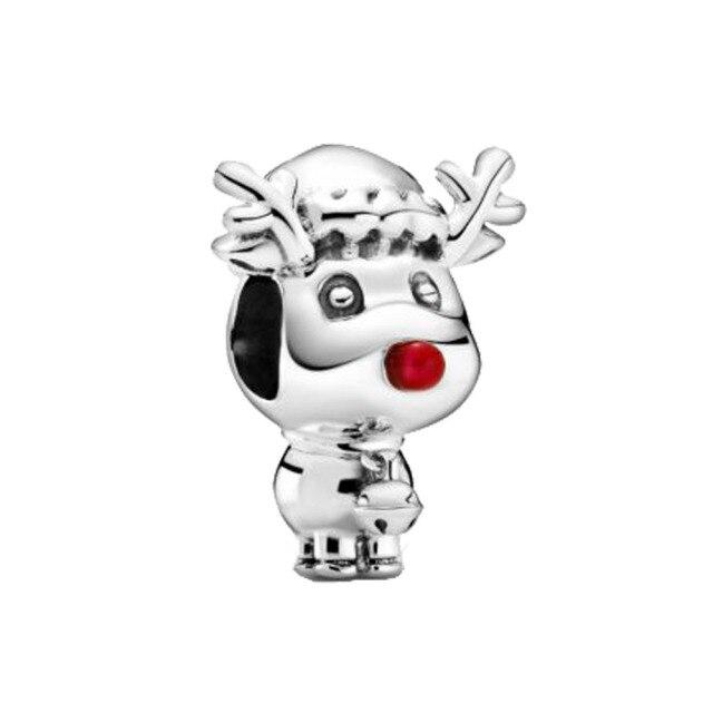 Ekte 925 Sterlingsølv Søt Min Venn Kjæledyr Hund Dingleanheng O Anheng Passer Originalt Armbånd Smykker Gave