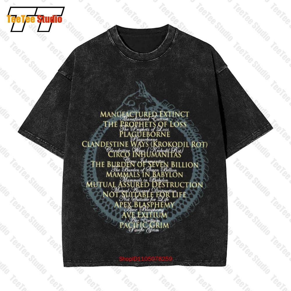 Authentic Cattle Decapitation Band Anthropocene Extinction Vintage Oversized TShirt VDK S