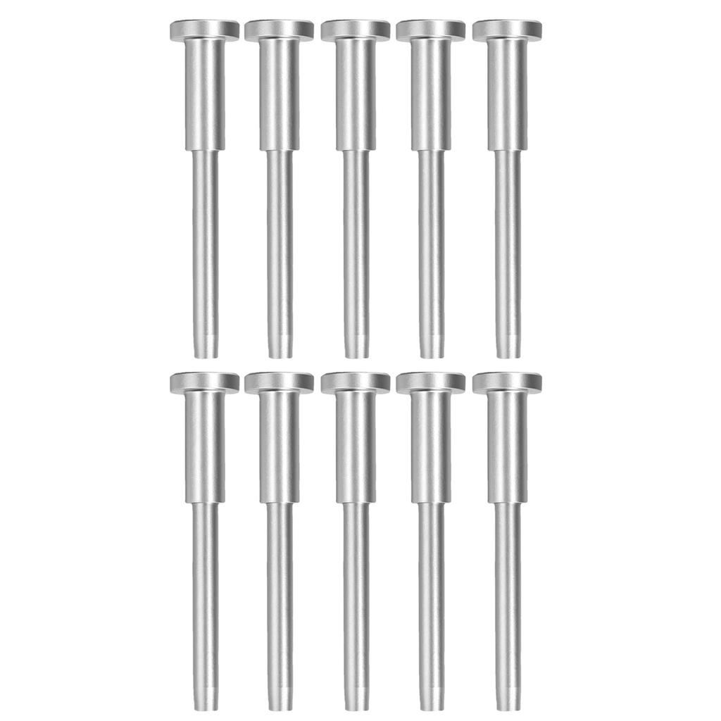 10 stuks Staal Onzichtbare Kabel Leuning set Ontvanger & Swage Stud Einde Kabel Leuningsystemen Geschikt voor Hout/Metalen Palen