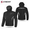 Mens Motorcycle Rain Suit Waterproof Riding Gear Separate Raincoat Pants Touring