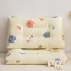 Children's Double Layer Cotton Cartoon Pillow, Ideal for Kindergarten Naps and Neck Support.