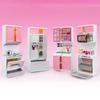 Children'S Kitchen Toy Set Simulation Mini Kitchenware Refrigerator Model Girls Play House Toy Gift Box