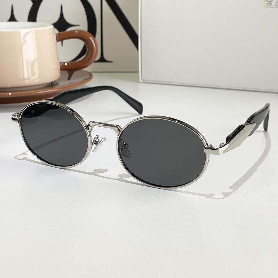 Luxury Brand Small Sunglasses for Men and Women Unisex Fashion Sun Glasses Oval Unisex Stylish Eyewear Shades Round Sunglasses