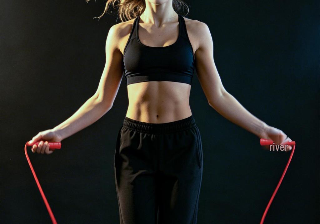 Gleedle Gedele 6mm PVC Medium-Handle Cold/Wear-Resistant Weight Loss Jump Rope
