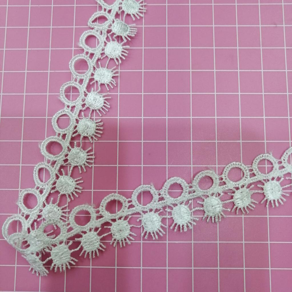 Polyester Light Barcode Clothing Lace Accessories Handmade Diy Widely Used Jewelry Lace Wide Lace