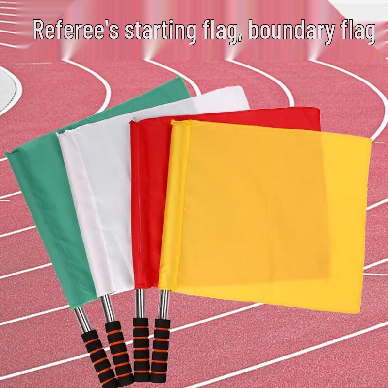 Football Referee and Linesman Signal Flags - Yellow (7-Pack)