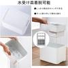 YMJOGGUE Umbrella Stand, Holds 10 Umbrellas, Umbrella Storage, Detachable Water Tray, Compact, Entryway Storage, Indoor Use (White)