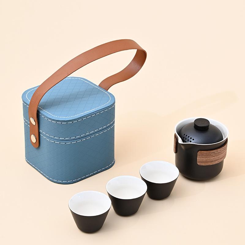 Portable travel tea set, car express cup business gift, annual meeting event souvenir