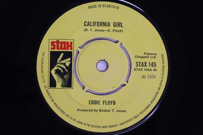 Płyta 7-calowa EDDIE FLOYD - California Girl STAX145 STAX 1970 UK Soul/Funk Używana