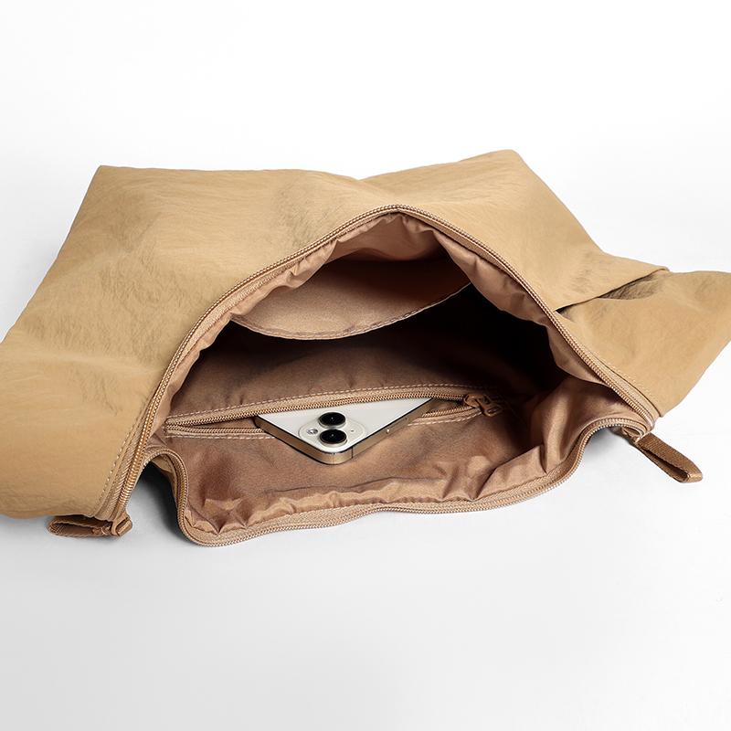 Women's Canvas Crossbody Bag Large Capacity Commuter Tote Bag