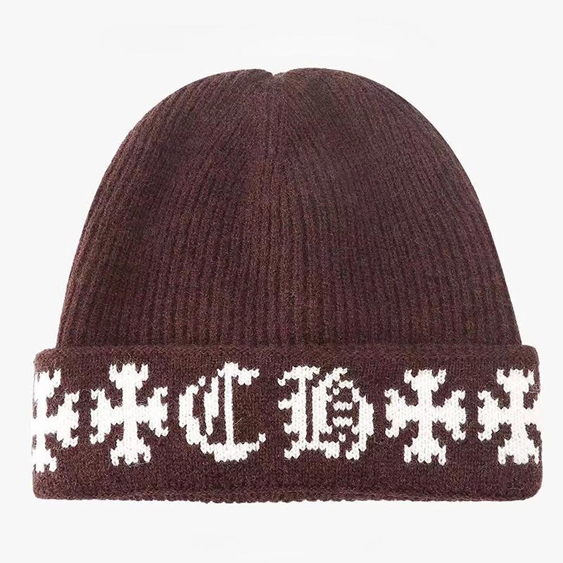 

Санскритські Вовняні В язані Шапки Для Жінок Осінь Зима Теплі Y2K Хіп-Хоп Кепка Аксесуар