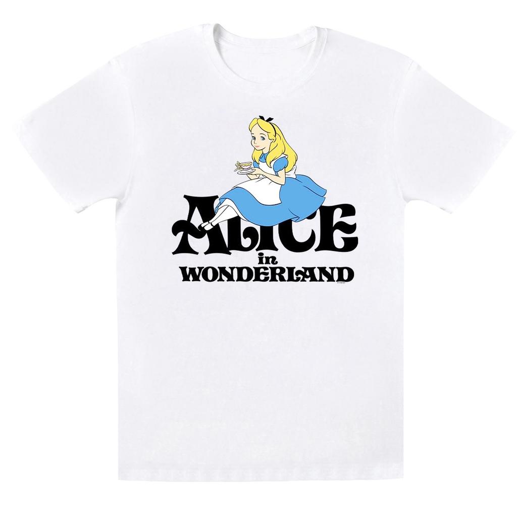 Disney Boys Alice In Wonderland Tea Drinker Classic T-Shirt