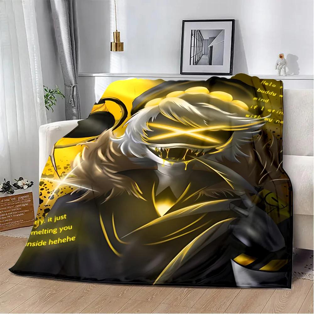 Hot Game Murder Drones Printed Blanket Picnic Blankets Warm Blanket Soft and Comfortable Blanket Home Travel Birthday Gift