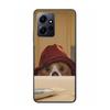 Cute P-Paddington Bear Phone Case For Redmi 12 13C 12C 15C 9 10 10C Note 13 Pro Plus 14 15 Pro 9T 9C 9A TPU Soft Cover Clear Cel