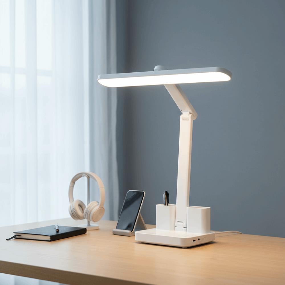 Touch Control Dimmable Table Lamp Eye Protection Foldable Reading Light Desk Lamp  Bedside Use