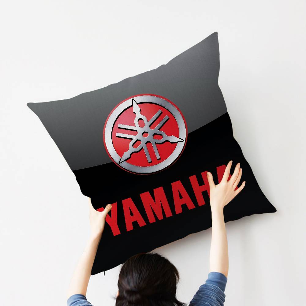 Motorcycle Cool Y-YaMmahaS Cushion Cover Pillowcase Upholstery Sofa Throw Pillow Home Decor Pillowcas