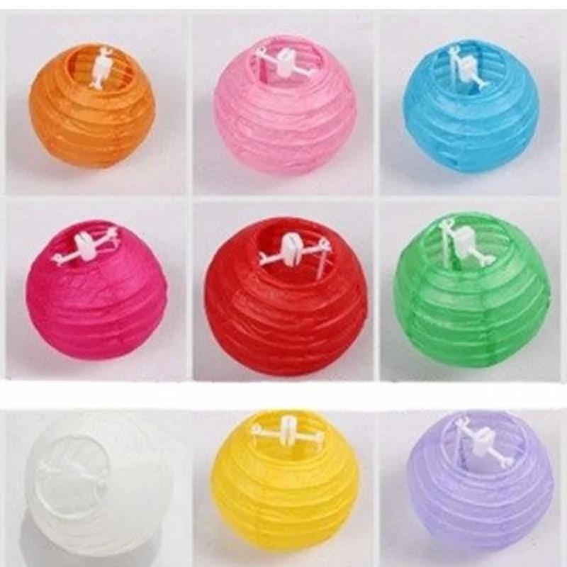 High quality 4Inch 10cmRound Chinese Paper Lantern Balls for DIY Decoration Festive Wedding Party Supplies Hanging paper lantern