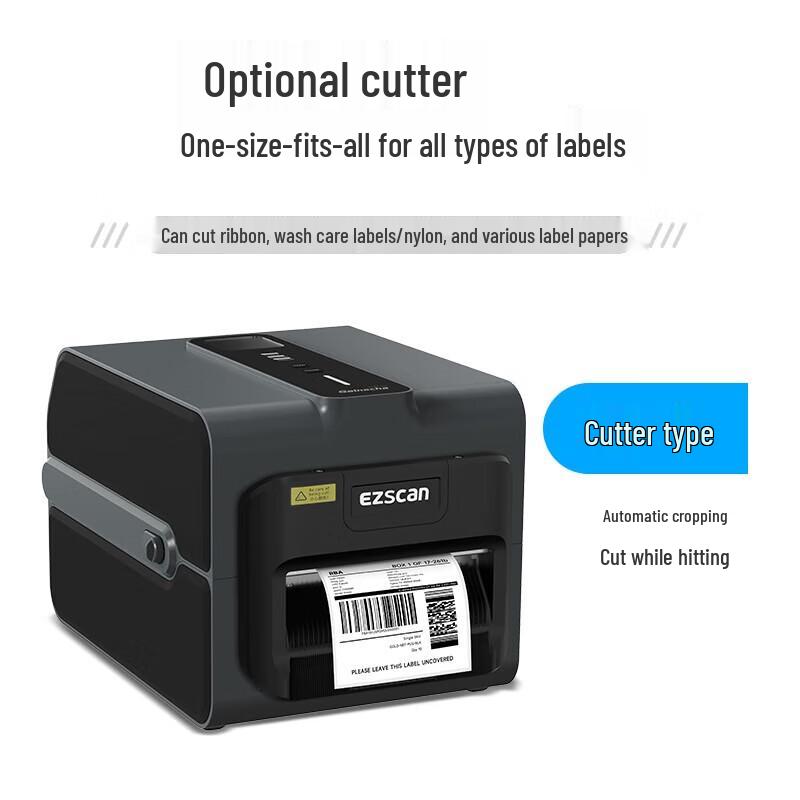 Ezscan Z50S/Z60S Thermal Transfer Label Printer CN plug (adapter included)