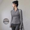 Yoga Fitness Clothes Slim and Thin Jackets Women's Professional Quick-drying Training Tops Long-sleeved Women's Sports Outdoor Running Clothes