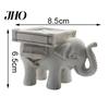 Portavelas Retro de Elefante de la Suerte para Velas de Té Candelabro Recuerdo de Boda Decoración para el Hogar