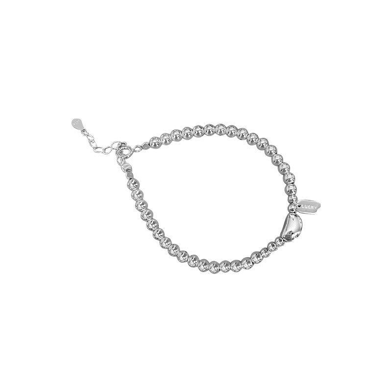 New 925 Sterling Silver Geometric Shape Bracelet Simple Charm Woman Bracelet Birthday Party Gift Exquisite Jewelry Accessories