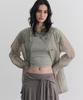 Andneeds Vero Sheer Half Jacket (Khaki Beige)