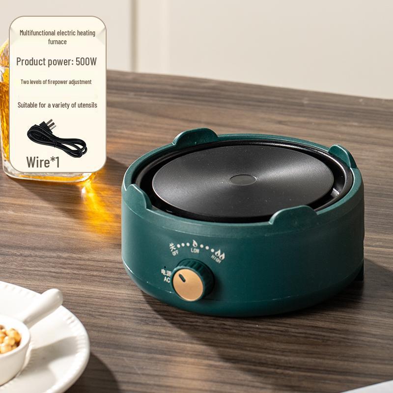 Round Lattice Multifunctional Electric Ceramic Tea Maker Set