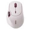 RAPOO MT560 Wireless Mouse, Bluetooth, Quiet, Compact, 7-Level DPI Switching, Supports 6 Devices, Side Rollers, Rechargeable, Ergonomic Design,