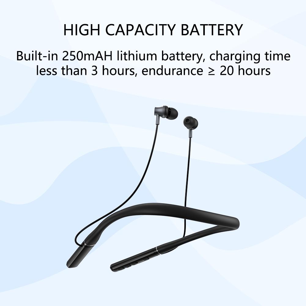 Bluetooth neck hanging binaural in ear neck hanging hearing aid