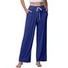 Women's Straight Leg Pants Super Soft Casual Pajamas Home Pants With Pockets